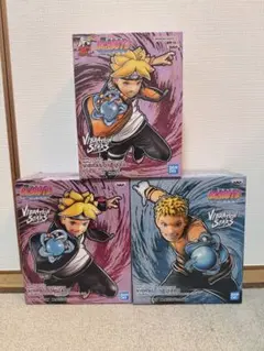 VIBRATION STARS うずまきボルト　うずまきナルト　3点セット