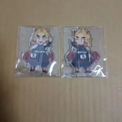 鬼滅の刃　繋がるアクスタ　煉獄　左右セット　オマケ付 鬼滅の刃 初販 繋がるアクリルスタンド 煉獄 杏寿郎 左右セット - メルカリ
