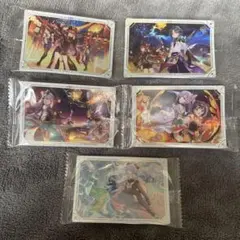 原神ウエハース　カード　5枚
