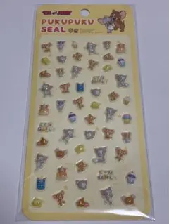 R*.様 プクプクシール　トムとジェリー　ミニ