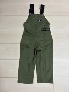 captain stag オーバーオール カーキ