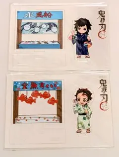 希少　鬼滅の刃 アクリルスタンド 夏祭り　お祭り　ufotable 義勇　炭治郎