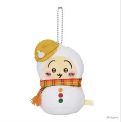 ちいかわ エニマイくじ 雪だるま ぬいぐるみ マスコット うさぎ