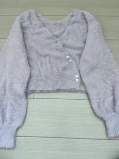 NICE CLAUP パープルニット
