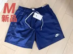NIKE ナイキ フローウーブンショーツ ショートパンツ M 新品 ネイビー