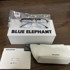 新品未使用品⭐︎BLUE ELEPHANT メガネ クリアブラック