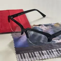 坂道のアポロン 西見薫モデル「黒ブチ眼鏡」(眼鏡ケース・メガネふきセット)