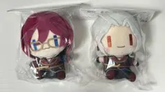 あんさんぶるスターズ　ぺたんおすわりぬいぐるみ　乱凪砂　七種茨