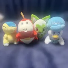 ニャオハ　ホゲータ　クワッス　ヒノアラシ　ぬいぐるみ　4体セット　ポケモン