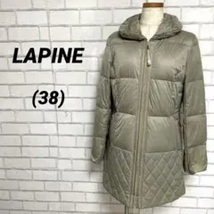 LAPINE ラピーヌ　キルティング　ダウンジャケット　ロング丈　ナイロン