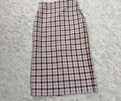 美品✨ZARA チェック　タイトスカート XS
