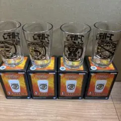 一番くじ ゴールデンカムイ ～金塊争奪戦～【F賞 グラス 4個セット】　コンプ