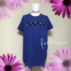 未使用♡INGNI♡異素材ビジュー付ロゴチュニック♡