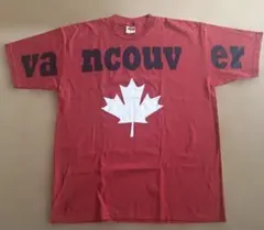 【未使用】KING T カナダ製 90s VANCOUVER メープルリーフXL