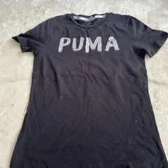 PUMA プーマ Tシャツ ブラック ロゴプリントのサムネイル