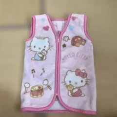 ハローキティ フリースベスト 95cm