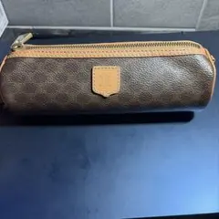 CELINE マカダム柄 ポーチ