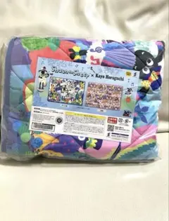 ひつじのショーン × ホラグチカヨ　キルティング ブランケット　アート柄