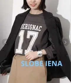 スローブイエナ　SLOBE IENA ★MERIGNAC17フットボールTEE