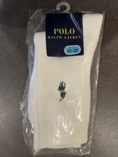 Polo Ralph Lauren キッズ靴下 20-22cm ホワイト