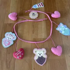 ダッフィー　ガーランド　バレンタイン　ディズニーリゾート　ディズニーシー