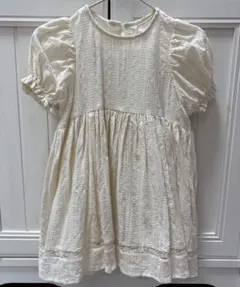 Apolina / 5-7y Abigail dress dot calico - メルカリ