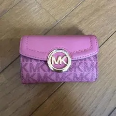 MK ピンク キーケース