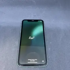 Apple iPhone 11 ミントグリーン 本体　64GB
