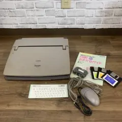 可動美品】SHARP ワープロ WD-M800 黒/カラーリボン4本 FD7枚 - メルカリ
