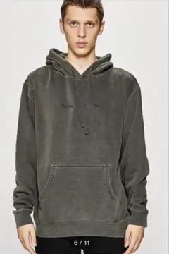 THINKING OF YOU HOODY フェード　パーカー　加工　ピグメント