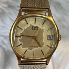 OCTO 自動巻き ゴールド 時計　アンティーク