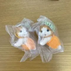 シルバニアファミリー メイプルネコの赤ちゃん2つ