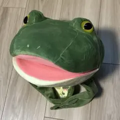 大きなお口のカエルさんクッション カエル タイトー - メルカリ