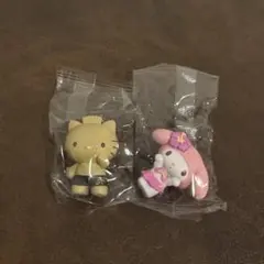 ②みんなでバカンスフィギュア　日焼けキティ　ガチャガチャ ダニエル　マイメロ