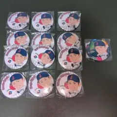 wbc 絵馬缶バッジ 8個セット - メルカリ