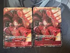 モンキー・D・ルフィ SR パラレル ST01-012　尾田先生書き下ろし