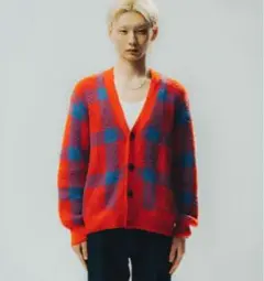 FTW MOHAIR CARDIGAN RED