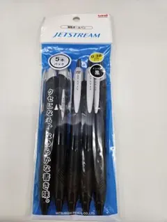JETSTREAM ボールペン 黒　5本セット 0.38mm　ジェットストリーム