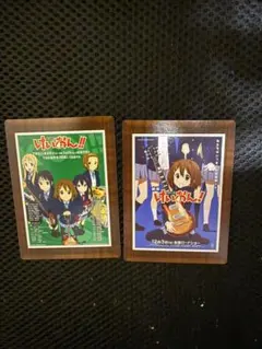 京アニ 歴代ポスターカードコレクション けいおん ノーマル2点 - メルカリ