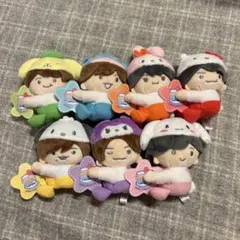 サンリオコラボ クリップマスコット なにわ男子 全種セット - メルカリ