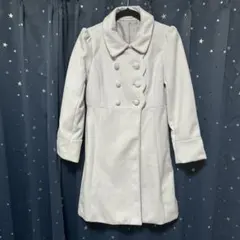 axes femme ライトグレー ロングコートのサムネイル