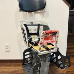 OGK技研　自転車用ヘッドレスト付きチャイルドシート グレー 後部取り付け　新品のサムネイル