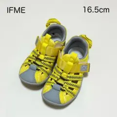 美品 イフミー サンダル 黄色 イエロー サンダル 16.5cm