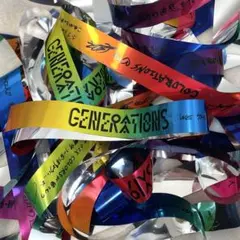 GENERATIONS ジェネ 6IX SENSE 銀テープ 銀テ 1本