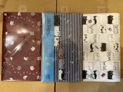 猫三兄弟　抗菌マスクケース　3枚セット
