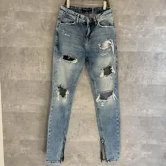 Bershka ダメージデニム 34