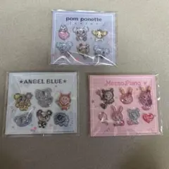 も*も様 ナルミヤキャラクターズ ぷっくりシール　3種セット