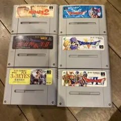スーパーファミコンソフト　まとめ売り