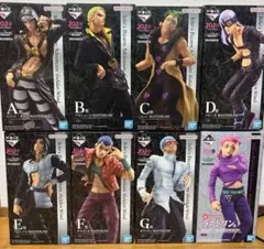 一番くじ ジョジョの奇妙な冒険　A賞　B賞　C賞　D賞　E賞 F賞　G賞　ラスト