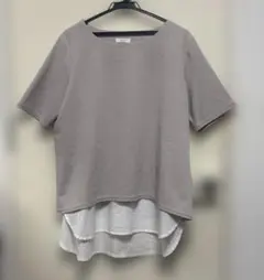 a.v.v 半袖 カットソー レイヤード風のサムネイル